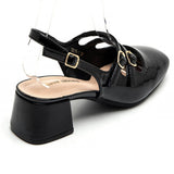SHOES Mille Damen plateau 3215-1 Restudsalg Black