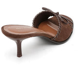 SHOES Milton Damen High Heels 1519 Heels Brown