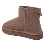 SHOES Mirage Damen Teddy Stiefel 5350-1 Shoes Brown
