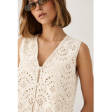 Noella NOELLA Damen Bluse N-MAITE Blouse Ivory