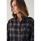 Noella NOELLA Damen Hemd N-MARLON Shirt Brown Blue Check