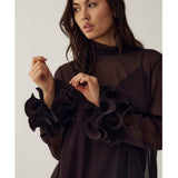 Noella NOELLA Damen Kleid LATANIA Dress Chocolate
