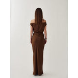 Noella NOELLA Damen Kleid N-MIGNONETTE Dress Toffee