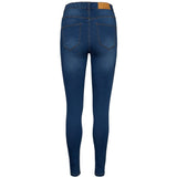 NOISY MAY Noisy May Damen Jeans NMCALLIE Restudsalg Medium Blue