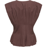 ONLY ONLY Damen-Oberteil ONLMILA Top Brown Stone