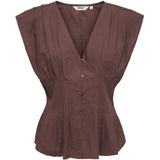 ONLY ONLY Damen-Oberteil ONLMILA Top Brown Stone