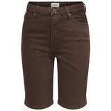 ONLY ONLY Damen-Shorts ONLSONNY Shorts Dark Brown denim