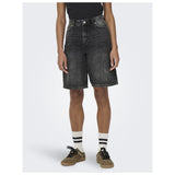 ONLY ONLY Damen-Shorts ONLSONNY Shorts Washed Black