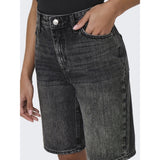 ONLY ONLY Damen-Shorts ONLSONNY Shorts Washed Black