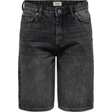 ONLY ONLY Damen-Shorts ONLSONNY Shorts Washed Black