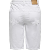 ONLY ONLY Damen-Shorts ONLSONNY Shorts White