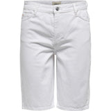 ONLY ONLY Damen-Shorts ONLSONNY Shorts White