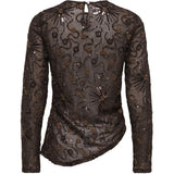 ONLY ONLY Damen Bluse ONLBOLTON Blouse Coffee Bean BEADS