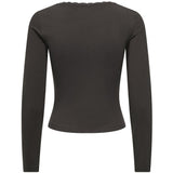 ONLY ONLY Damen Bluse ONLKISS Blouse Chocolate Torte