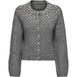 ONLY ONLY Damen Cardigan ONLMiggie Knit Medium grey melange