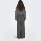 ONLY ONLY Damen Hosen ONLSVEA Pant Dark grey melange