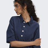 ONLY ONLY Damen Kleid ONLGRY Dress Navy Blazer