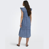 ONLY ONLY Damen Kleid ONLSHANIA Dress Medium blue denim
