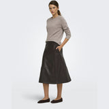 ONLY ONLY Damen Rock ONLFIBY Skirt Chocolate Torte