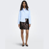 ONLY ONLY Damen Rock ONLJADEL Shirt Coffee Bean W. COFFEE BEAN SEQUINS