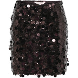 ONLY ONLY Damen Rock ONLJADEL Shirt Coffee Bean W. COFFEE BEAN SEQUINS