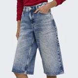 ONLY ONLY Damen Shorts ONLTOY Shorts Light Blue Denim