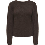 ONLY ONLY Damen Strick ONLMAGGIE Knit Coffee Bean Melange