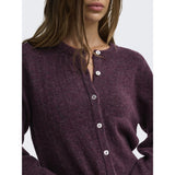ONLY ONLY Damen Strickjacke ONLSIMONI Knit Mauve Wine MELANGE