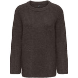 ONLY ONLY Damen Strickpullover ONLMAGGIE Knit Coffee Bean Melange