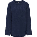 ONLY ONLY Damen Strickpullover ONLMAGGIE Knit Night Sky Melange