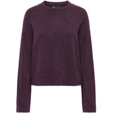 ONLY ONLY Damen Strickpullover ONLSIMONI Pullover Mauve Wine MELANGE
