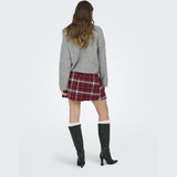 ONLY ONLY Damen Strickpullover ONLSIMONI Pullover Medium grey melange