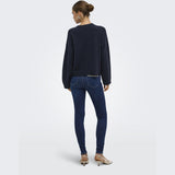 ONLY ONLY Damen Strickpullover ONLSIMONI Pullover Night Sky