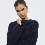 ONLY ONLY Damen Strickpullover ONLSIMONI Pullover Night Sky