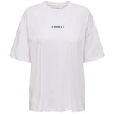 ONLY ONLY Damen Tee ONLCARRIE Restudsalg Bright white Association