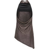 ONLY ONLY Damen Top ONLCAROLINA Top Black Coppper glitter