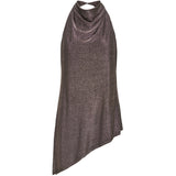 ONLY ONLY Damen Top ONLCAROLINA Top Black Coppper glitter