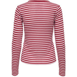 ONLY ONLY Damen Top ONLELLI Restudsalg Salsa Stripes:Parfait pink