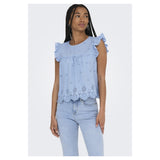 ONLY ONLY Damen Top ONLSILLA Top Bel air blue