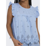 ONLY ONLY Damen Top ONLSILLA Top Bel air blue