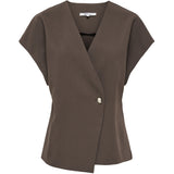 ONLY ONLY Damen Weste ONLYASMINE Vest Chocolate Torte