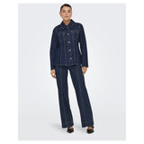 ONLY ONLY Damen jacke ONLELLE Restudsalg Dark Blue Denim Detail RINSE