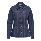 ONLY ONLY Damen jacke ONLELLE Restudsalg Dark Blue Denim Detail RINSE