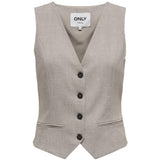 ONLY ONLY Damen weste ONLLINDA Restudsalg Fungi MELANGE