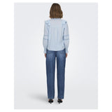 ONLY ONLY Damenbluse ONLJULIA Restudsalg Cashmere Blue