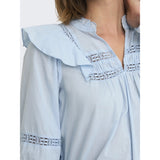 ONLY ONLY Damenbluse ONLJULIA Restudsalg Cashmere Blue
