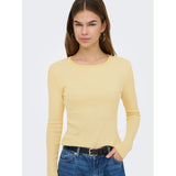 ONLY ONLY Damenbluse ONLMADISON Blouse Cloud Dancer Vivi Sunlight