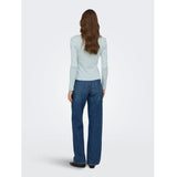 ONLY ONLY Damenbluse ONLMADISON Blouse Cloud Dancer Vivi Winter Sky