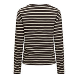 ONLY ONLY Damenbluse ONLNEW LS Tee Black Coffee Birch