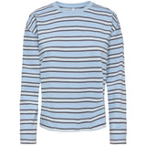 ONLY ONLY Damenbluse ONLNEW LS Tee Soft Chambray Black coffee + birch